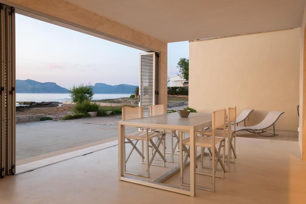 Moremar - Una Casa Especial Junto Al Mar Alcudia  Exterior foto